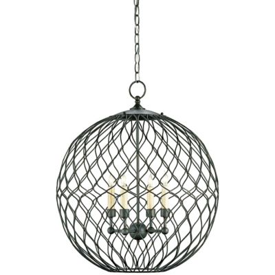 Simpatico Orb Chandelier by Currey & Company - Starlight Lighting USA and Canada